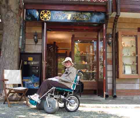 Shopping is great in Nessbar, Bulgaria