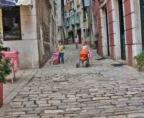 Strolling through Rovinj, Croatia