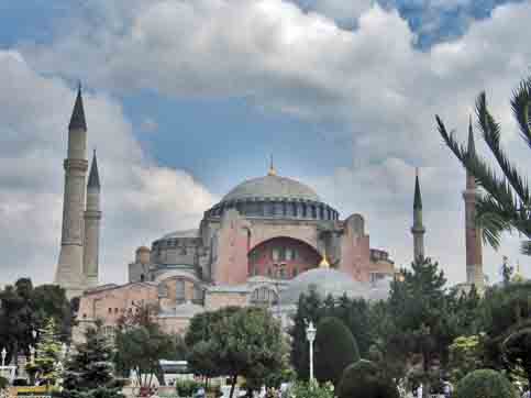Hagia Sophia, the great church-mosque of Istanbul