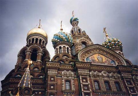 St Petersberg in Russia offers views that are magnificient