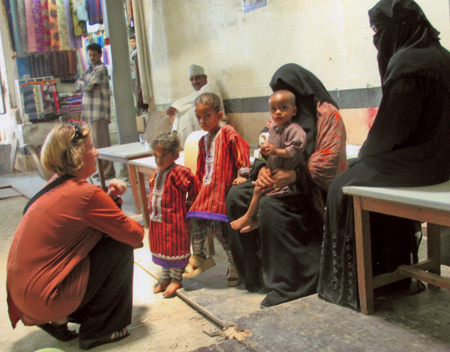 nan nate wheelchair travel disabled Oman children