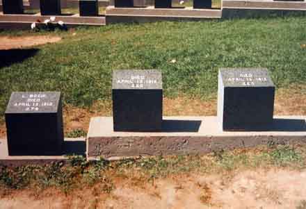 Graves of Titanic passengers Halifax, Nova Scotia Canada