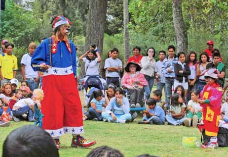 Travel disabled visit park ecuador