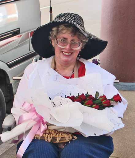 travel disabled wheelchair roses thailand